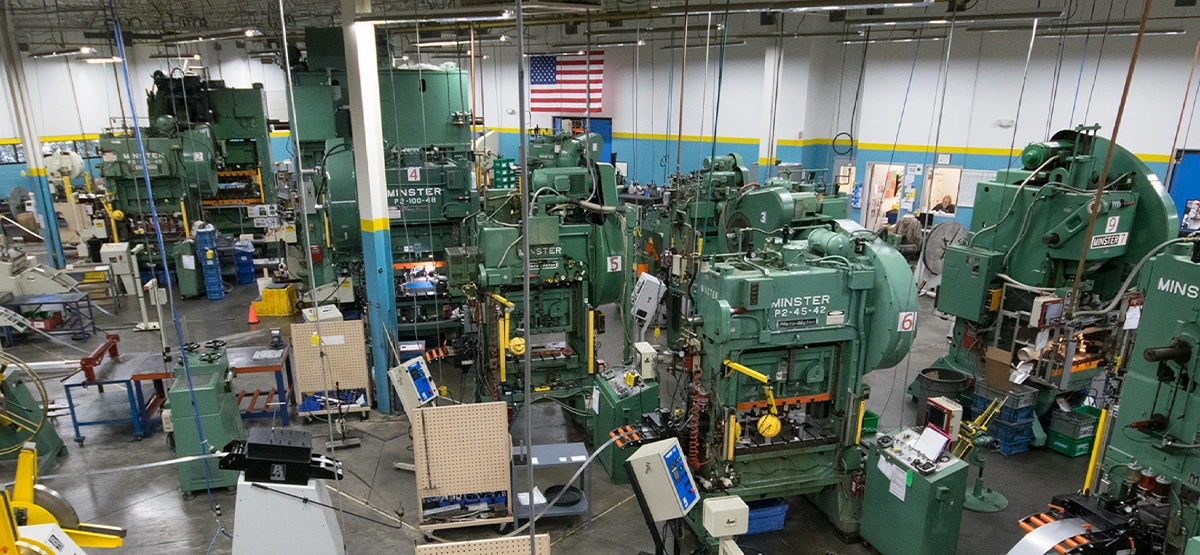 The Lyons shop floor